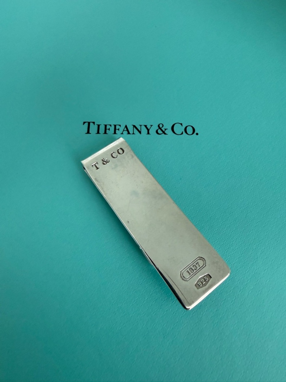 Tiffany & Co. Money Clip Polished Sterling Silver